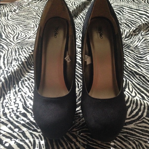 Black high heels
