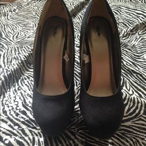 Black high heels