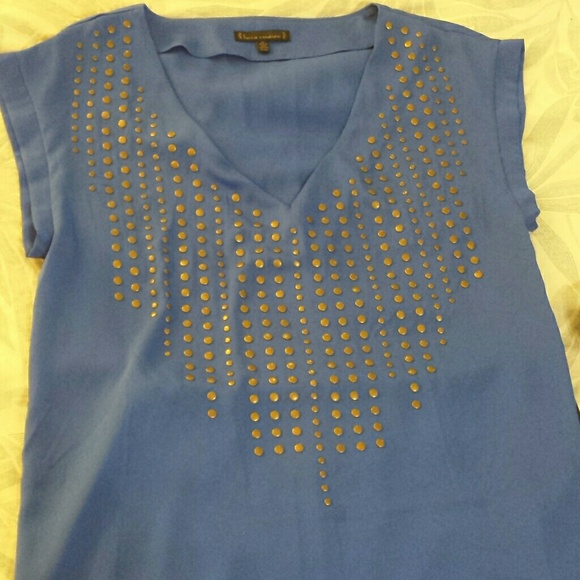 Royal blue top - Picture 2 of 3