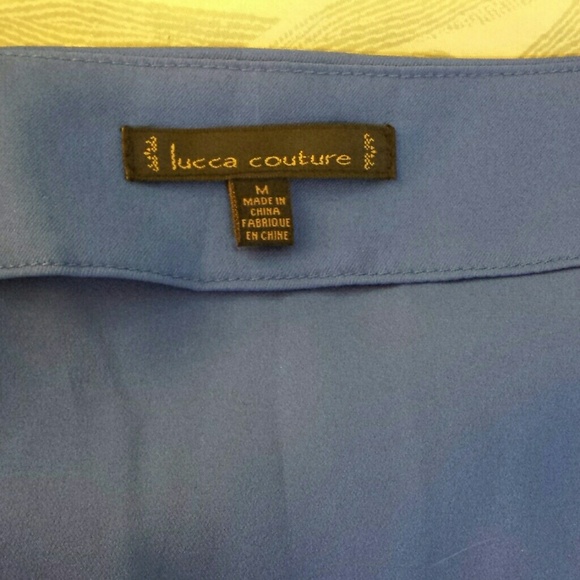 Royal blue top - Picture 3 of 3