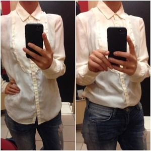 Banana Republic silk blouse