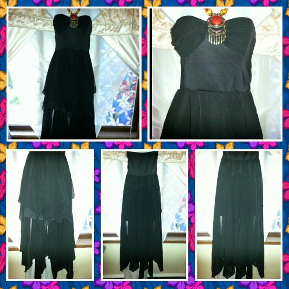 Was $45.00 Black tube dress.