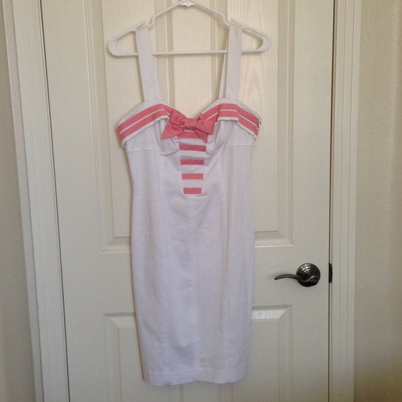 Betsey Johnson Dresses & Skirts - 🎀⚓️SALE Betsey Johnson pink Sailor dress ⚓️ 🎀