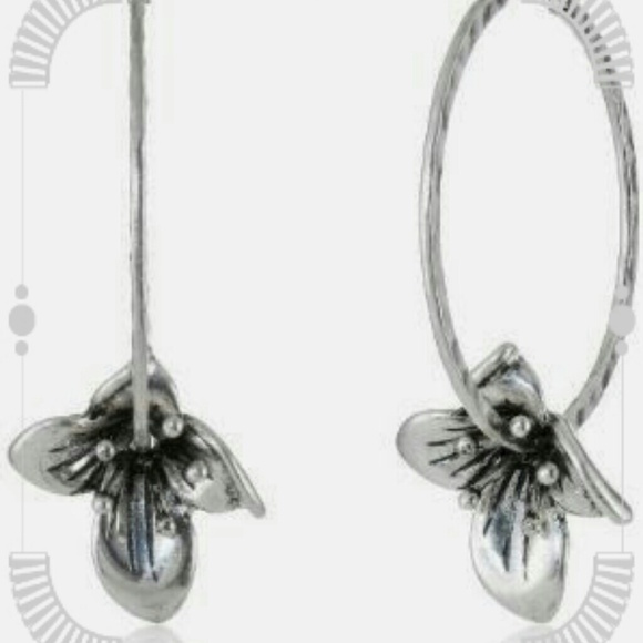 Lucky Brand Jewelry - "LUCKY BRAND" HOOP EARRINGS