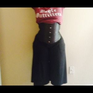Waist training corset