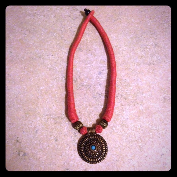 Fun medallion necklace