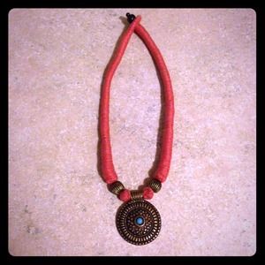 Fun medallion necklace