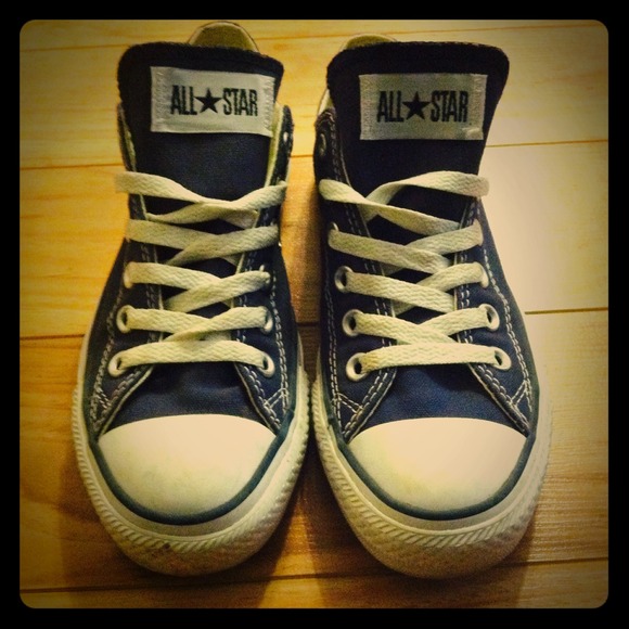 Navy Converse