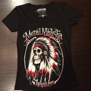 🚫sold on vinted🚫 Metal Mulisha t-shirt
