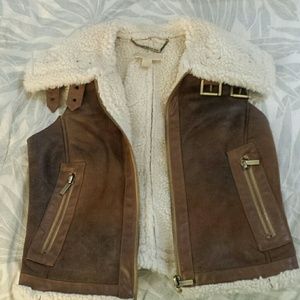 Michael Kors Shearling vest