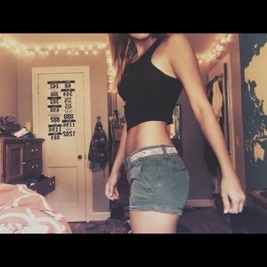 TRADED Green Aztec Shorts