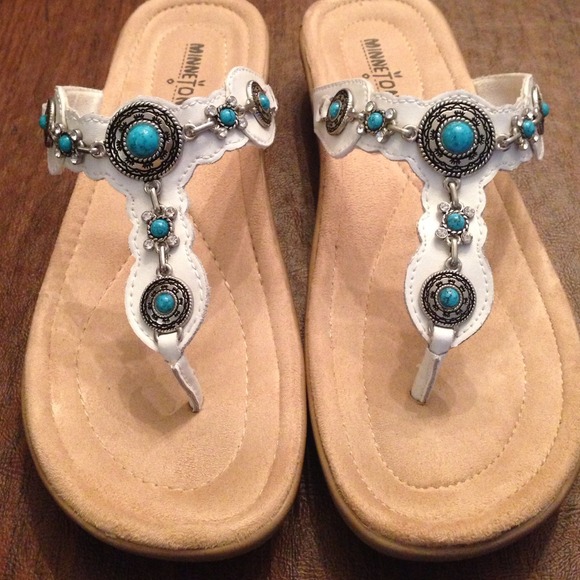 Fancy summer thongs! Barely worn!