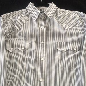 White Horse Western Shirt - Medium