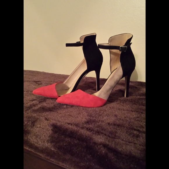 COLOR BLOCK ZARA PUMPS