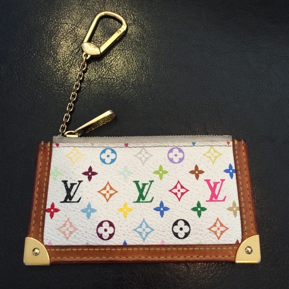 Louis Vuitton Multicolor Cles Key Pouch