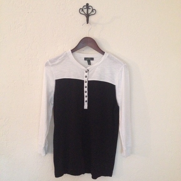 Lauren Jeans Co. Colorblock Top