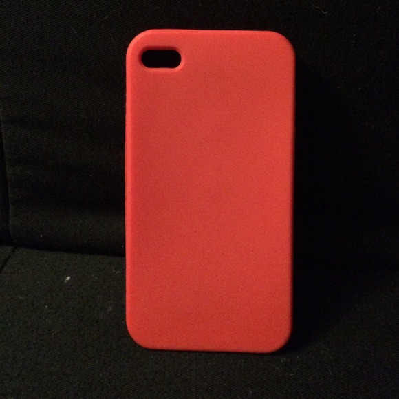 Red plain iPhone 4/4s case
