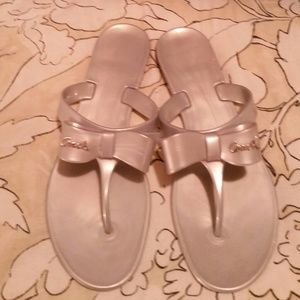 On hold for @nescee Coach jelly sandals