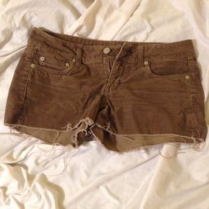 American eagle corduroy shorts