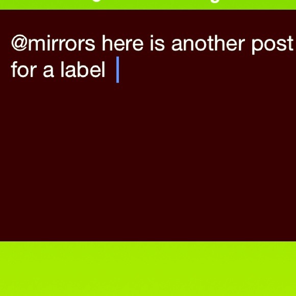 @mirrors post