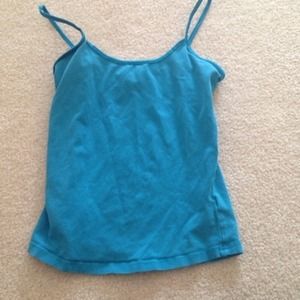 Blue tank top