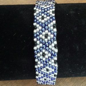 Seed bead bracelet