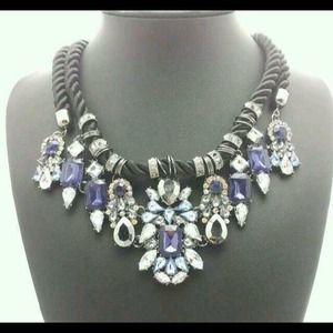 New necklace crystal statement choker