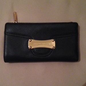 Michael Kors Black Leather Wallet