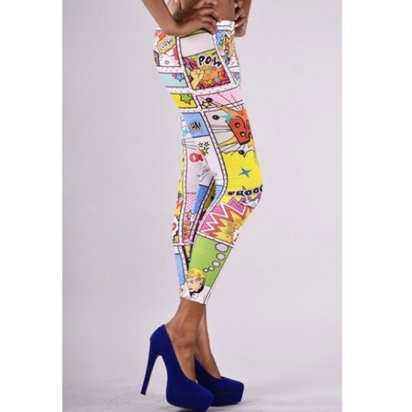LAST ONE! Comic Leggings - Picture 2 of 3
