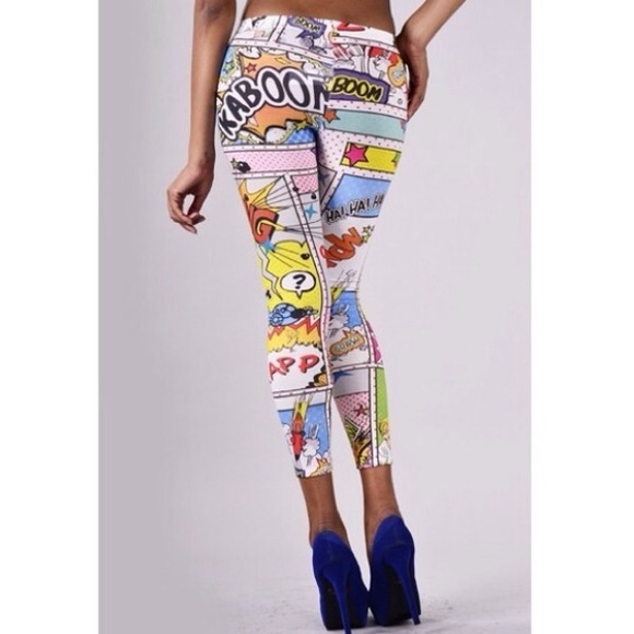 LAST ONE! Comic Leggings - Picture 3 of 3