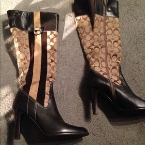 AUTHENTIC COACH AUGUSTINE BOOTS