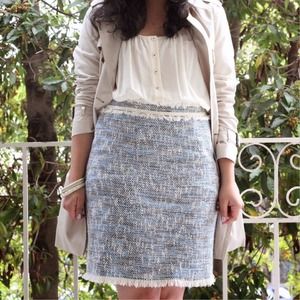 Rebecca Taylor Dresses - Rebecca Taylor Beige/Navy Tweed Dress Rebecca Taylor Dresses - Rebecca Taylor Beige/Navy Tweed Dress