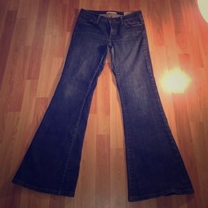 GAP boho/retro style dark blue jeans