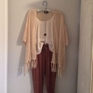 Knit cardigan