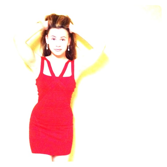 Red dress by 2b bebe!