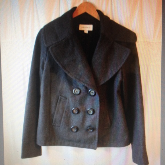 Baby doll style pea coat
