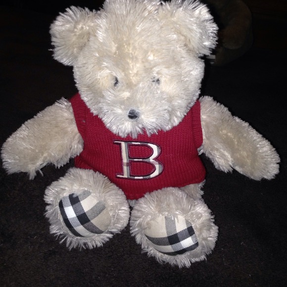 ‼️SOLD‼️ 🐻ADORABLE BURBERRY TEDDY BEAR🐻 - Picture 1 of 4
