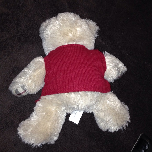 ‼️SOLD‼️ 🐻ADORABLE BURBERRY TEDDY BEAR🐻 - Picture 3 of 4