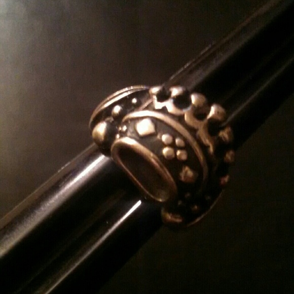 Sterling silver designer queens crown ring