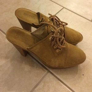 MUST GO!!! Michael Kors heeled suede bootie NWOT