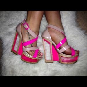 Brand New Casadei Inspired Wedges