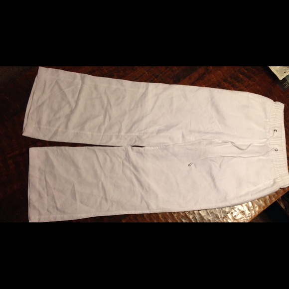 NWOT ny collection linen pants