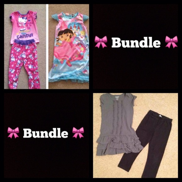 🎀 Bundle 🎀 Old Navy Top & Black Leggings & PJ's