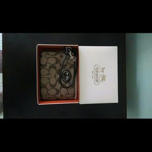 ONE DAY SALE!! Coach Wristlet new in box!