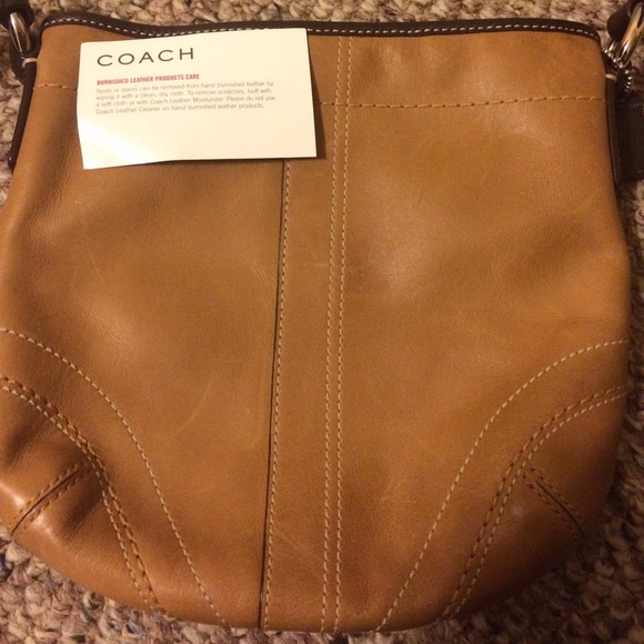 Coach Tan Leather Purse