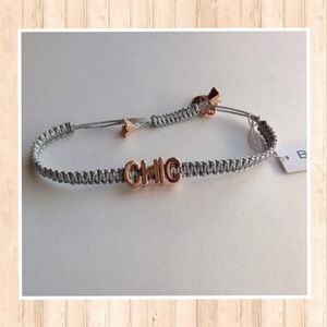 Affirmation Lanyard Bracelet - "chic"