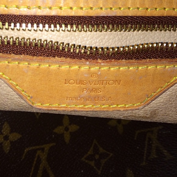 Additional LV pics. Label and interior photos.