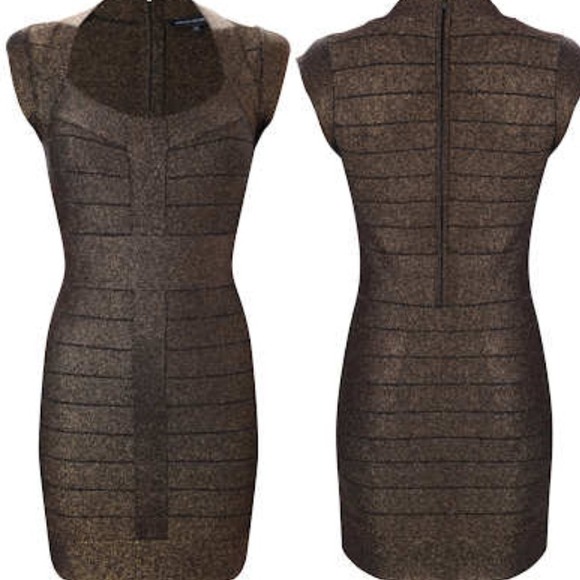 French Connection bodycon bandage dress