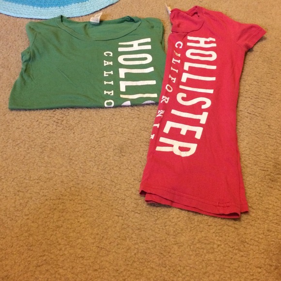 Two Hollister shirts
