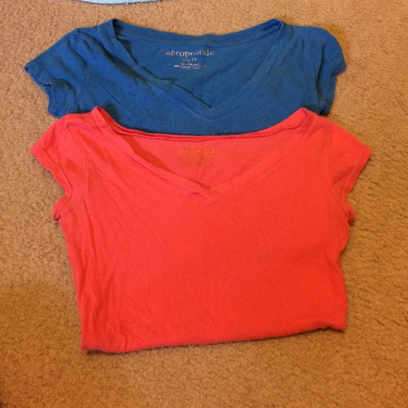 Two Aeropostale shirts